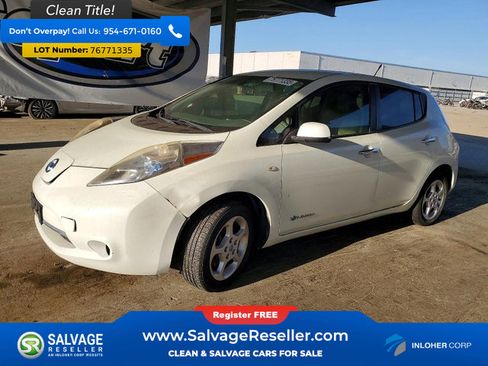 Used 2012 Nissan Leaf SV image 1