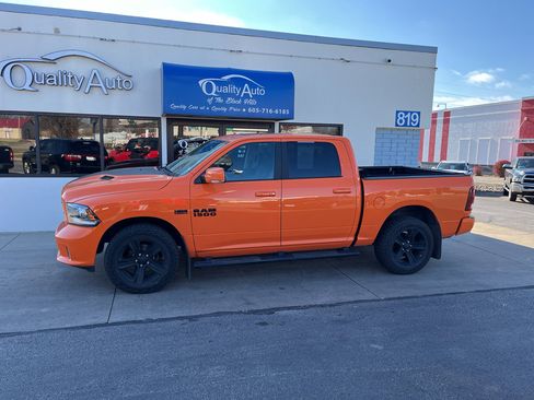 Used 2017 RAM 1500 Sport w/ Ignition Orange Sport Package image 1