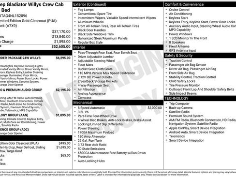 Used 2022 Jeep Gladiator Sport AWD/4WD image 3