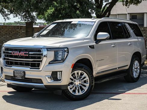 Used 2021 GMC Yukon SLT w/ SLT Luxury Plus Package RWD image 14