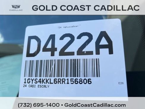 Certified 2024 Cadillac Escalade ESV Premium Luxury w/ LPO, Floor Liner Package AWD/4WD image 27