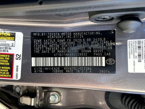 Used 2024 Toyota Camry SE image 35