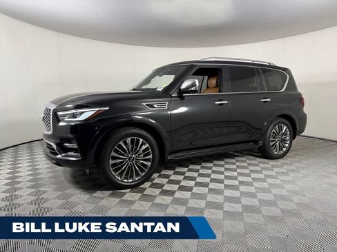 Used 2021 INFINITI QX80 Sensory w/ All-Season Package RWD image 1