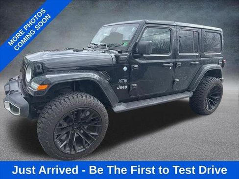 Certified 2021 Jeep Wrangler Unlimited Sahara w/ Cold Weather Group image 1