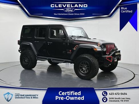 Used 2022 Jeep Wrangler Unlimited Rubicon w/ Xtreme Recon 35" Tire Package AWD/4WD image 1
