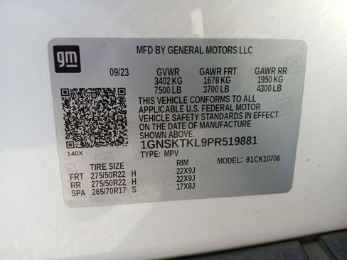 Used 2023 Chevrolet Tahoe High Country w/ Advanced Technology Package image 35