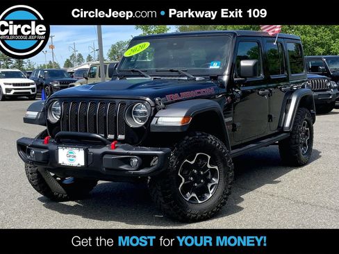Used 2020 Jeep Wrangler Unlimited Rubicon w/ Quick Order Package 28Y Recon AWD/4WD image 1