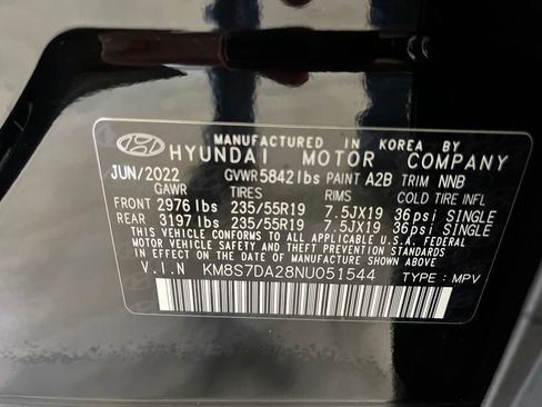 Used 2022 Hyundai Santa Fe Limited AWD/4WD image 24