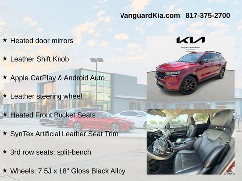 Certified 2023 Kia Sorento S AWD/4WD image 12