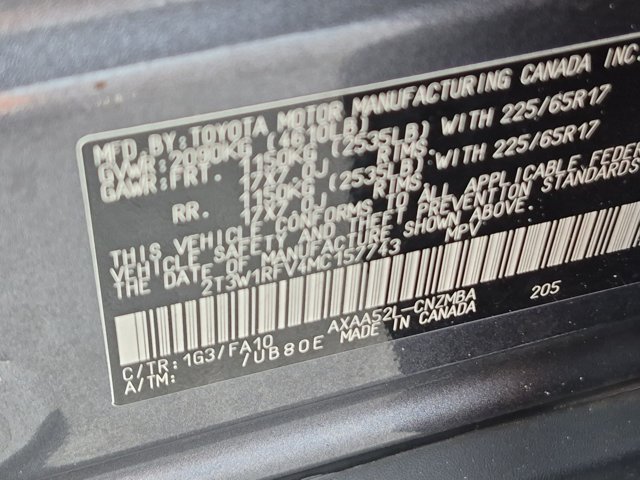 Used 2021 Toyota RAV4 XLE w/ Convenience Package FWD image 22
