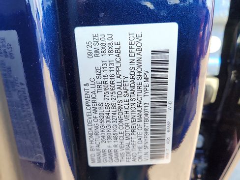 Certified 2026 Honda Passport TrailSport Elite image 16