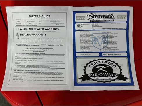 Used 2024 Ford Mustang GT Premium RWD image 35