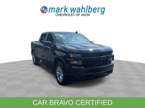 Certified 2022 Chevrolet Silverado 1500 Custom w/ Safety Confidence Package AWD/4WD image 2