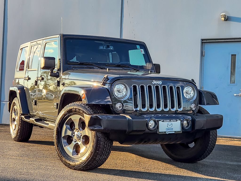 Used 2018 Jeep Wrangler Unlimited Sahara AWD/4WD image 1