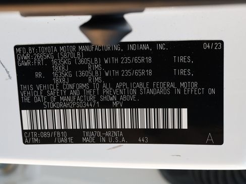 Used 2023 Toyota Highlander L image 35