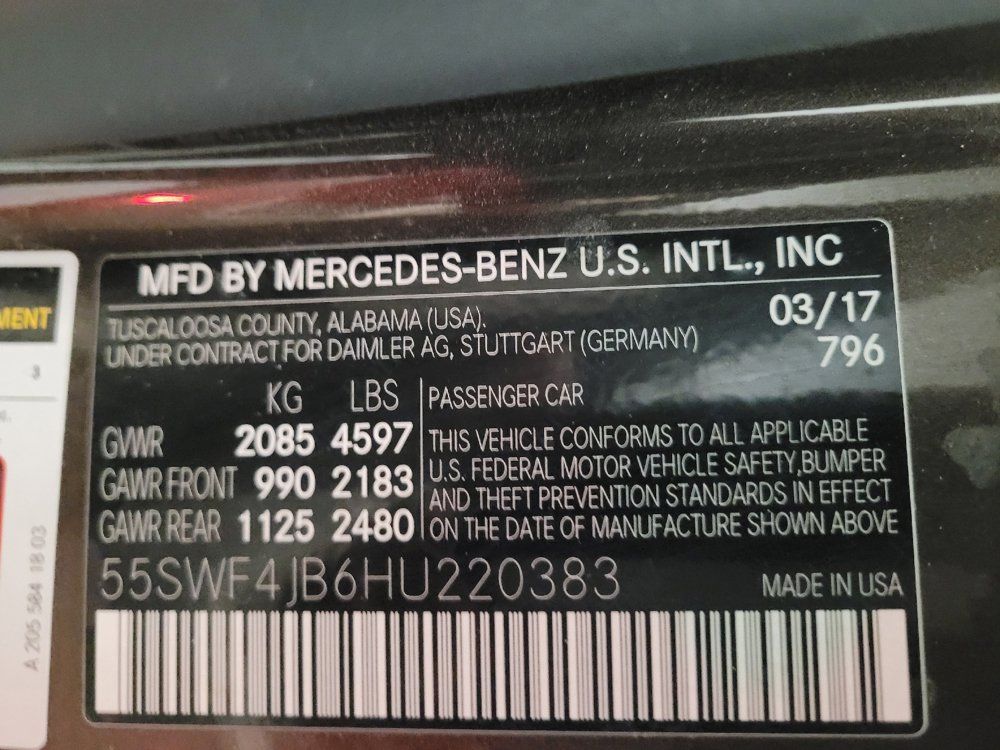 Used 2017 Mercedes-Benz C 300 Sedan w/ Premium 1 Package image 33