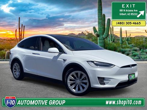 Used 2018 Tesla Model X 100D AWD/4WD image 1