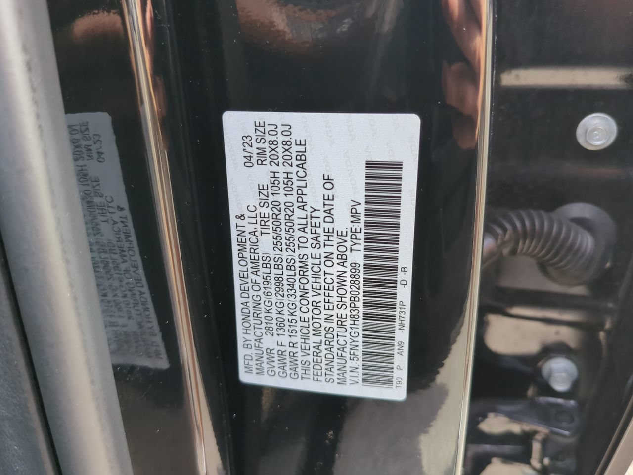 Certified 2023 Honda Pilot Elite image 23