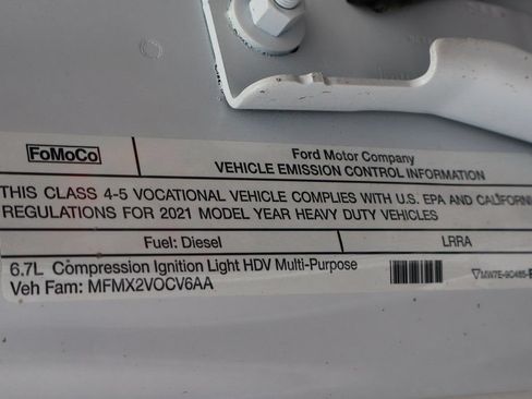 Used 2021 Ford F550 2WD Regular Cab Super Duty image 14