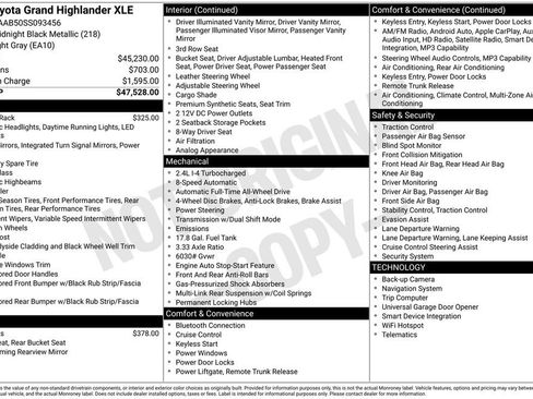 Used 2025 Toyota Grand Highlander AWD image 5