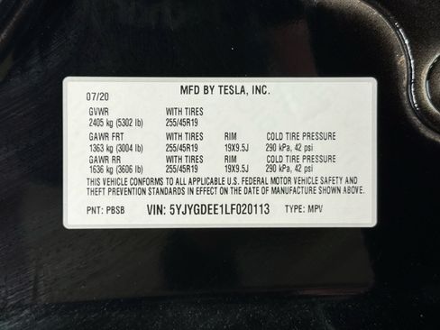 Used 2020 Tesla Model Y Long Range AWD/4WD image 27