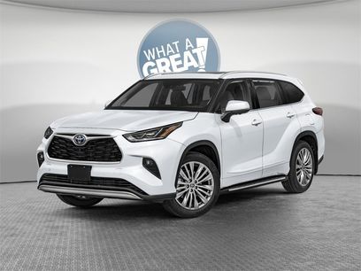 New 2026 Toyota Highlander Platinum
