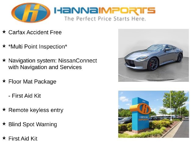 Used 2024 Nissan Z Performance w/ Floor Mat Package RWD image 8