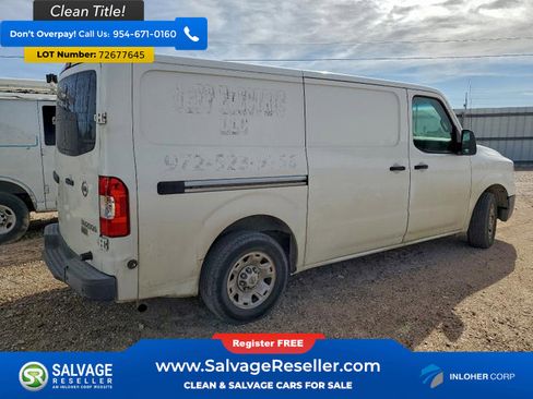 Used 2015 Nissan NV 2500 SV w/ Side & Curtain Airbag Package image 4