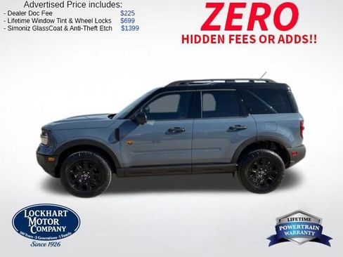 New 2025 Ford Bronco Sport Badlands w/ Badlands Tech Package AWD/4WD image 4