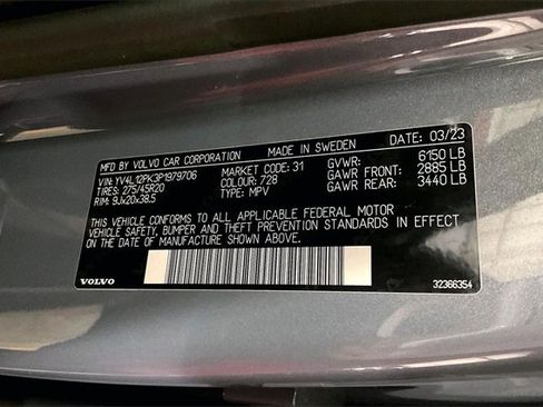 Certified 2023 Volvo XC90 B5 Core w/ Protection Package Premier image 36