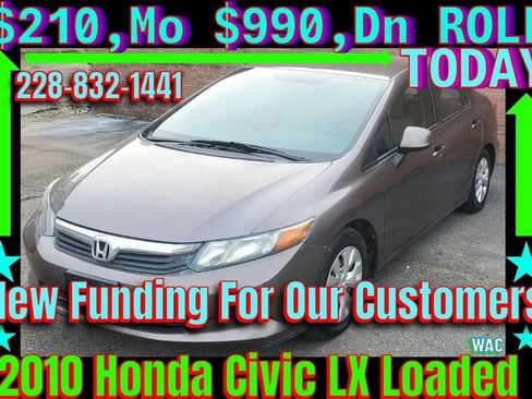 Used 2012 Honda Civic LX image 1