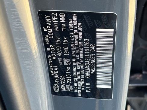 New 2026 Hyundai Elantra Blue image 23