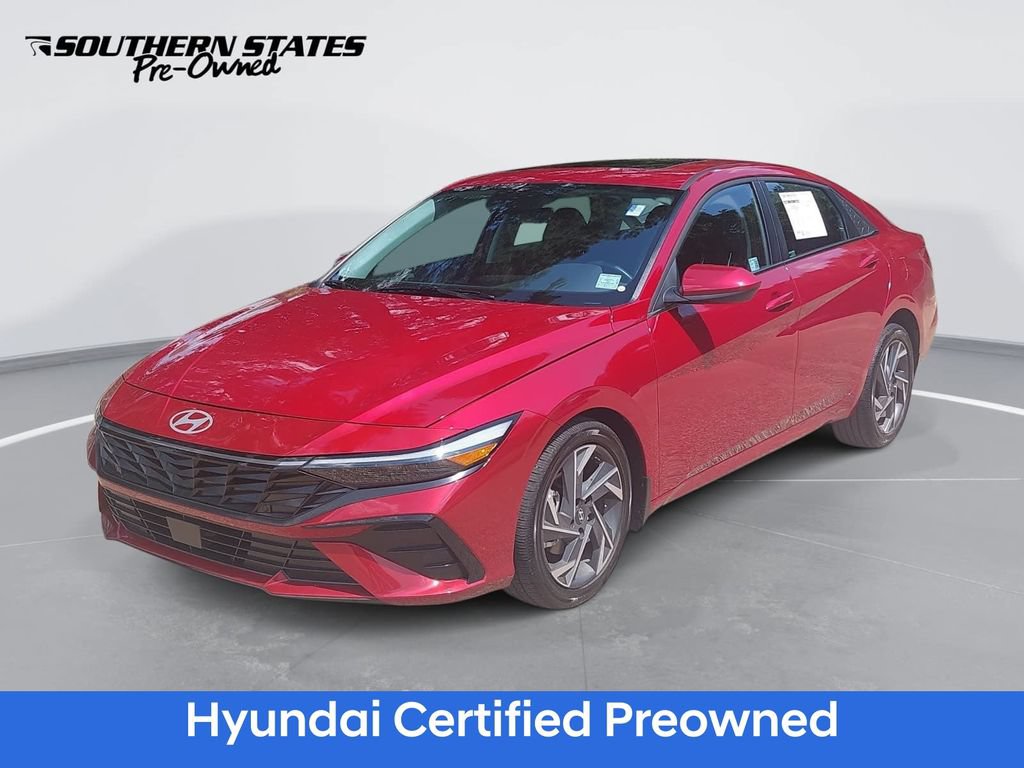 Certified 2025 Hyundai Elantra SEL FWD image 1