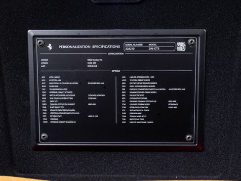 Used 2026 Ferrari 296 GTS RWD image 64