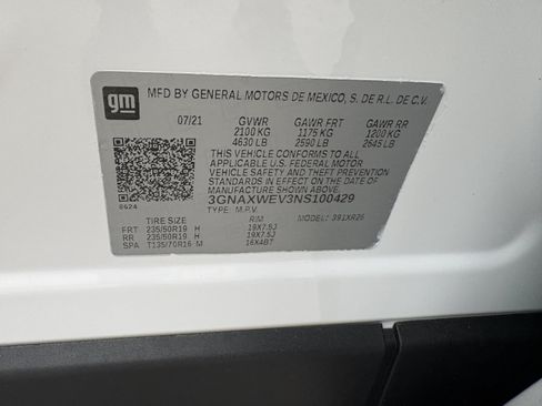 Used 2022 Chevrolet Equinox RS w/ Infotainment Package AWD/4WD image 37