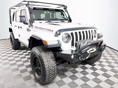 Used 2020 Jeep Wrangler Unlimited Rubicon w/ Uconnect 4C Nav & Sound Group AWD/4WD image 29
