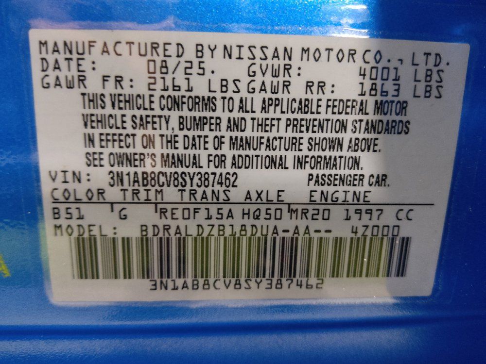 Used 2025 Nissan Sentra SV FWD image 33