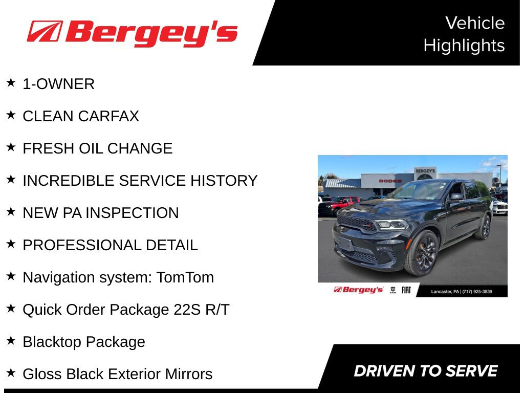 Used 2022 Dodge Durango R/T w/ Blacktop Package AWD/4WD image 5