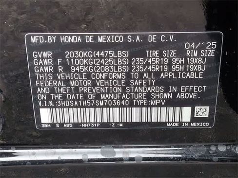 Certified 2025 Acura ADX A-Spec image 38