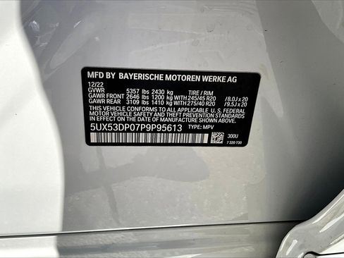 Used 2023 BMW X3 xDrive30i w/ M Sport Package image 16