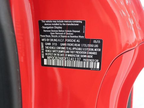 Used 2015 Porsche Boxster S RWD image 35
