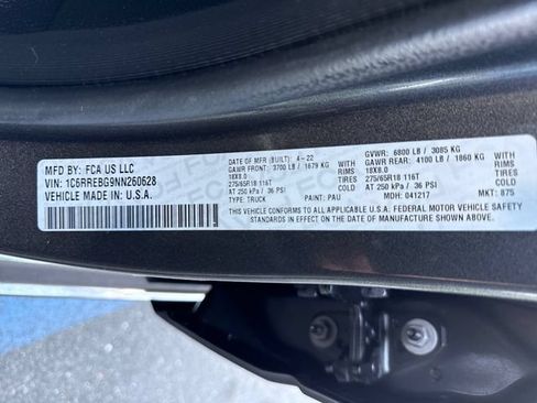 Used 2022 RAM 1500 Big Horn RWD image 28