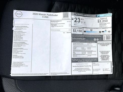 New 2026 Nissan Pathfinder S image 21