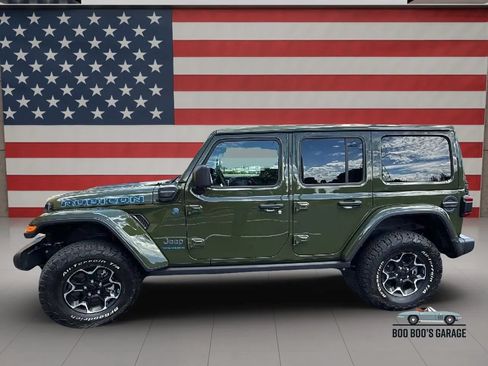 Used 2023 Jeep Wrangler Unlimited Rubicon 4xe w/ Cold Weather Group AWD/4WD image 4