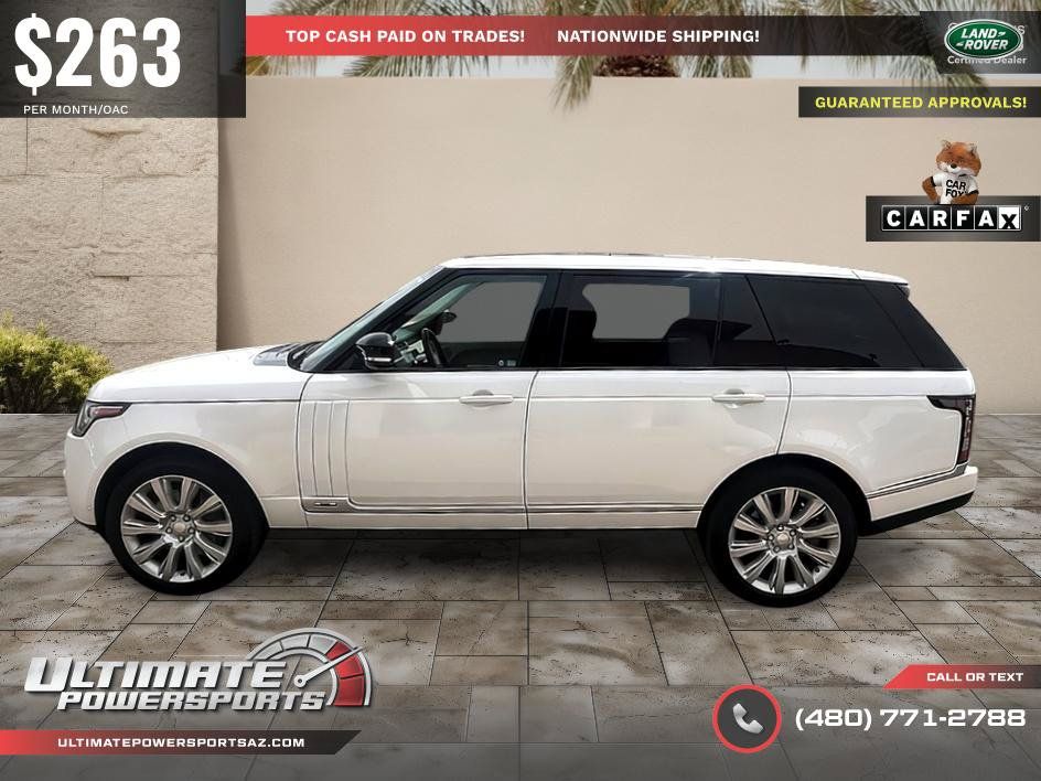 Used 2014 Land Rover Range Rover Long Wheelbase Supercharged AWD/4WD image 7
