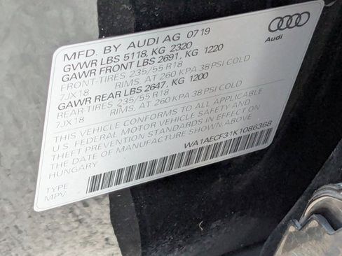 Used 2019 Audi Q3 2.0T Premium image 19