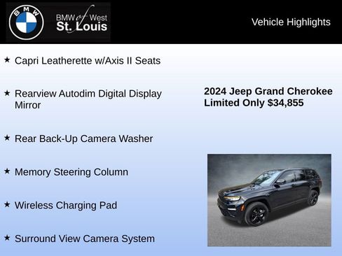 Used 2024 Jeep Grand Cherokee Limited w/ Luxury Tech Group II image 24