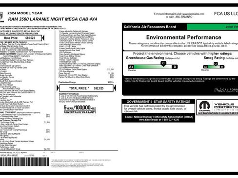 Certified 2024 RAM 3500 Laramie w/ Night Edition AWD/4WD image 4