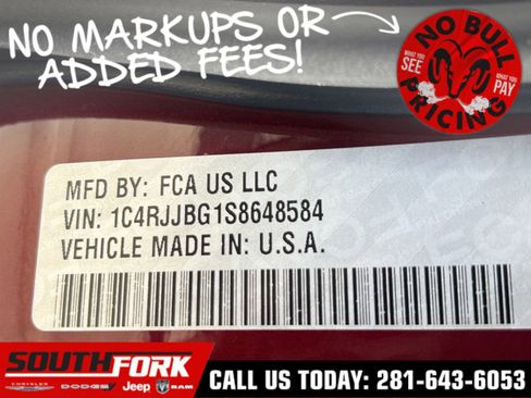 New 2025 Jeep Grand Cherokee L Limited w/ Black Appearance Package image 54