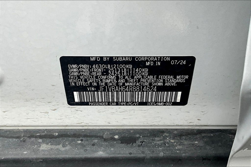 Used 2024 Subaru WRX Premium AWD/4WD image 19